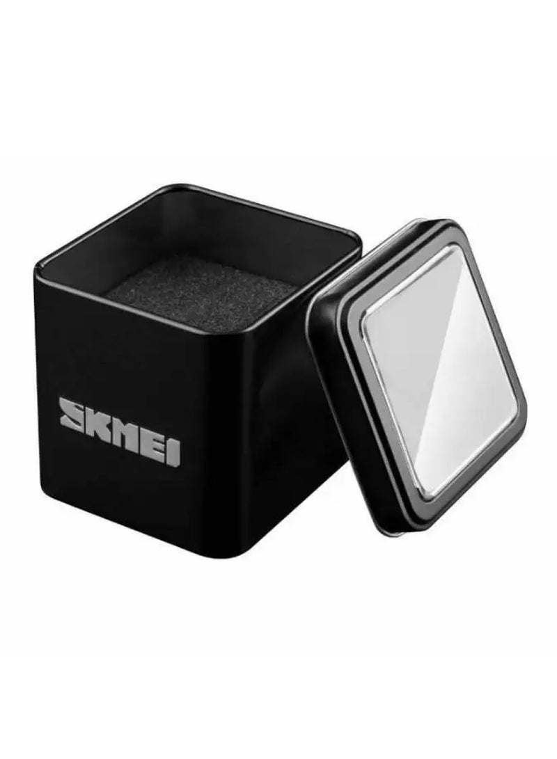 SKMEI 1509 Men Red Dial Red Polyurethane Strap - Image 3