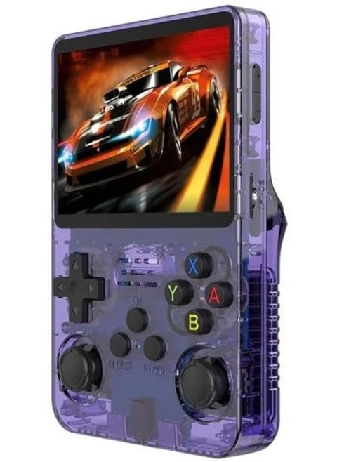R36S Handheld Retro Game Console – 64GB, 18,000+ Built-in Games, 3.5" Screen, Portable Video Player for Classic Arcade, PS1, NES, GBA, and More