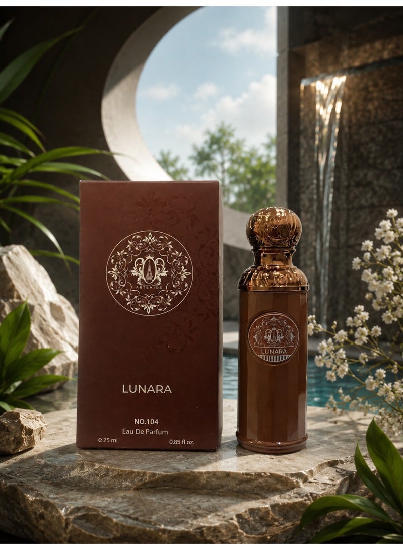 مجموعة أرتيميوس رقم 104 لونارا 25 مل ماء عطر