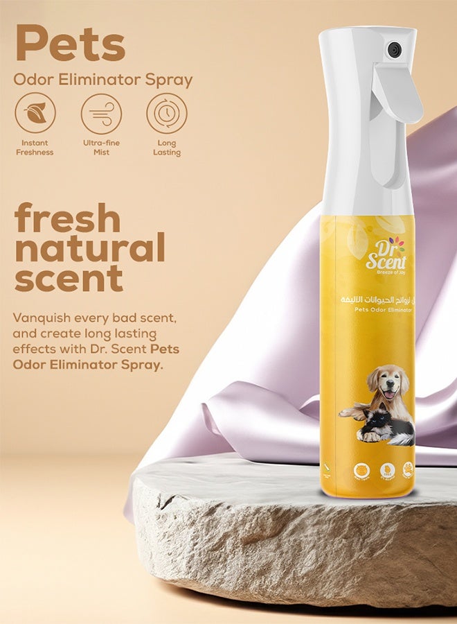 دكتور سينت بخاخ مزيل روائح الحيوانات الأليفة من دكتور سينت، 300 مل - Image 2