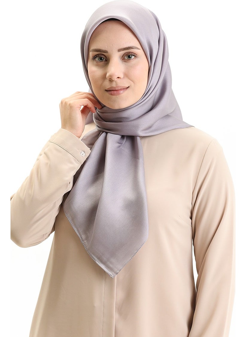 Sefa Merve Crystal Scarf 1098-25 Dark Grey  - Image 2