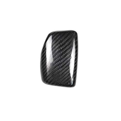 NVCNX Real Carbon Fiber Shift Knob Cover for Audi A4 20172025 S4 A5 S5 RS5 Q5 SQ5 20182025 Q7 20172019 Automatic Tranmission Lever Gear Shifter Car Interior Trim Accessories Glossy not ABS - Image 3