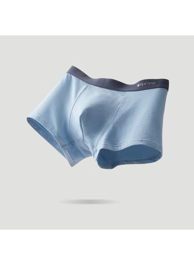 Fenton Fenteng Men's Cotton Breathable Antibacterial Loose Boxer Shorts Big Size Four-corner Pants Set Of Seven 3-pack XL - Image 4