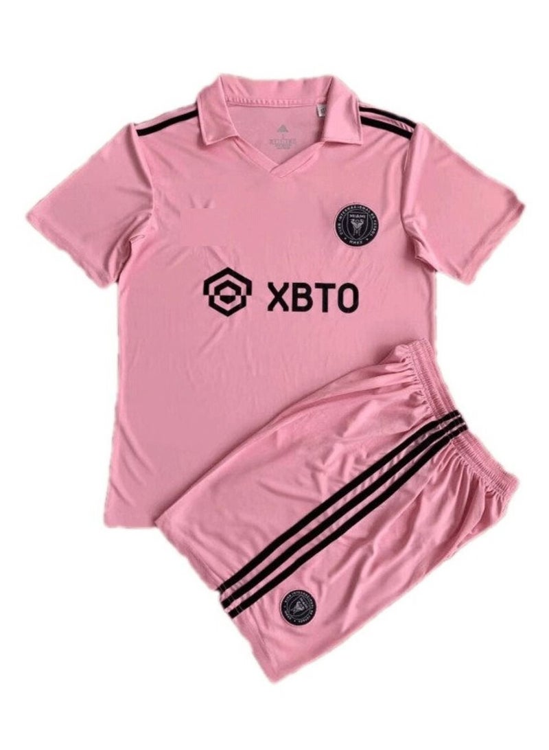 Miami NEW 23/24 Youth Jersey Set Soccer Kit Uniform Gift Youth Summer - Image 3