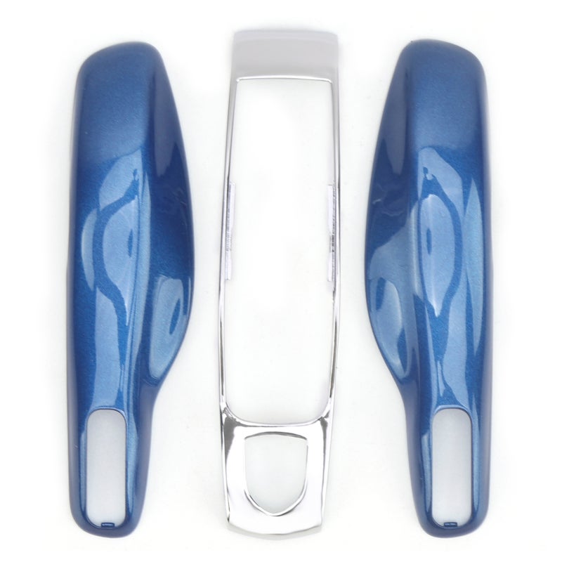 Remote Key Case for Cayenne 92A 2011-Up Lightweight ABS Material Smart Key Shell - Rugged Durable Protection Key Fob Trim for Fashion Look - Image 1