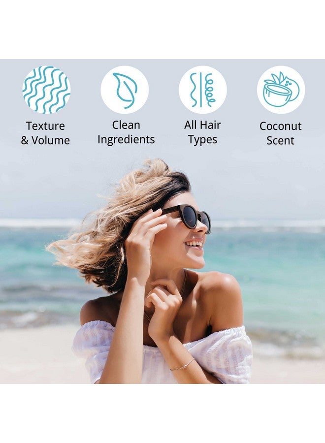 Beauty by Earth Sea Salt Spray For Hair Men & Women Dry Texture Spray For Hair, Wavy Hair Products, Texturizing & Volumizing Spray, Hair Texture Spray, Curl Spray, Beach Waves Spray Hair Spray - Image 4