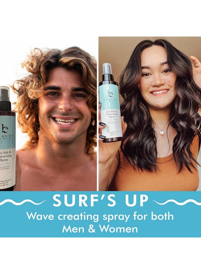 Beauty by Earth Sea Salt Spray For Hair Men & Women Dry Texture Spray For Hair, Wavy Hair Products, Texturizing & Volumizing Spray, Hair Texture Spray, Curl Spray, Beach Waves Spray Hair Spray - Image 5