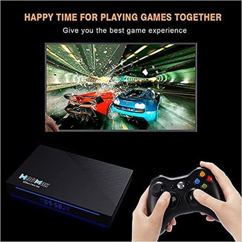 SOLARAE Android TV Box H96 MAX Quad Core Smart TV Box, Android 11 8GB 128GB 8K 3D H.265, Dual WiFi 2.4G/5G, 1000M LAN, USB 3.0, BT 4.0, 4K Streaming Box Media Player for Home Theater - Image 4