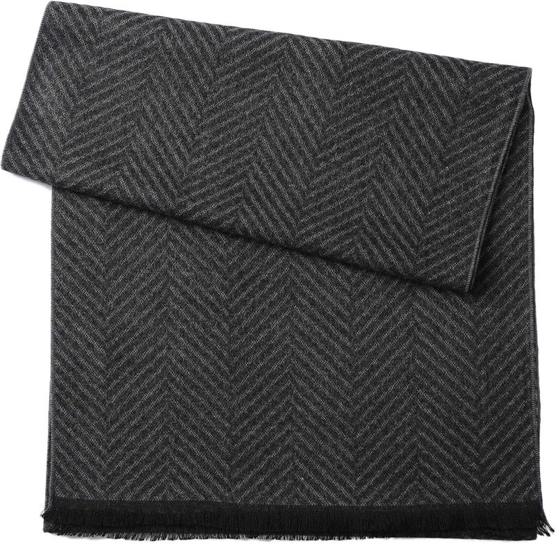 EP Mode Men's Winter Scarf, Cashmere Feel, Super Soft & Warm - Image 5