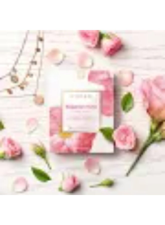 فوريو أقنعة الوجه الورقية من فوريو برائحة الورد البلغاري، مصنوعة من قماش تينسل، 3 × 20 غرام - Image 3