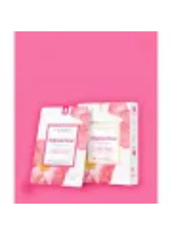 فوريو أقنعة الوجه الورقية من فوريو برائحة الورد البلغاري، مصنوعة من قماش تينسل، 3 × 20 غرام - Image 2