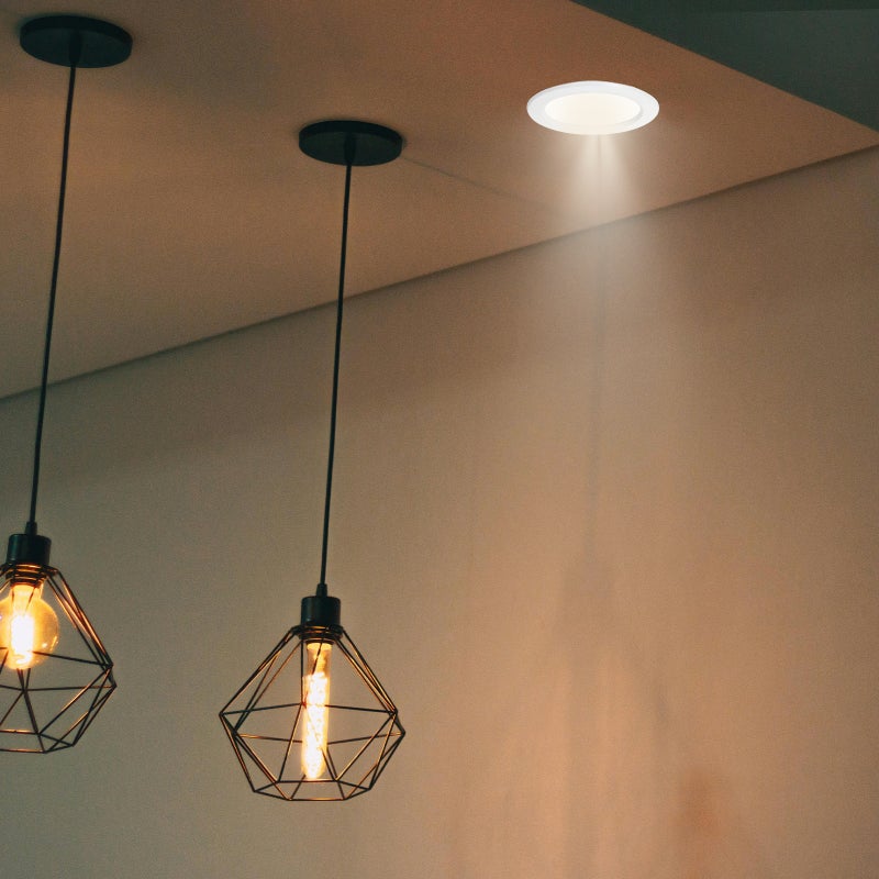 🏠 لوحة إضاءة سقف LED دائرية 9 وات 48 مصباح باردة ودفء الأ ض 90 220 - Image 1