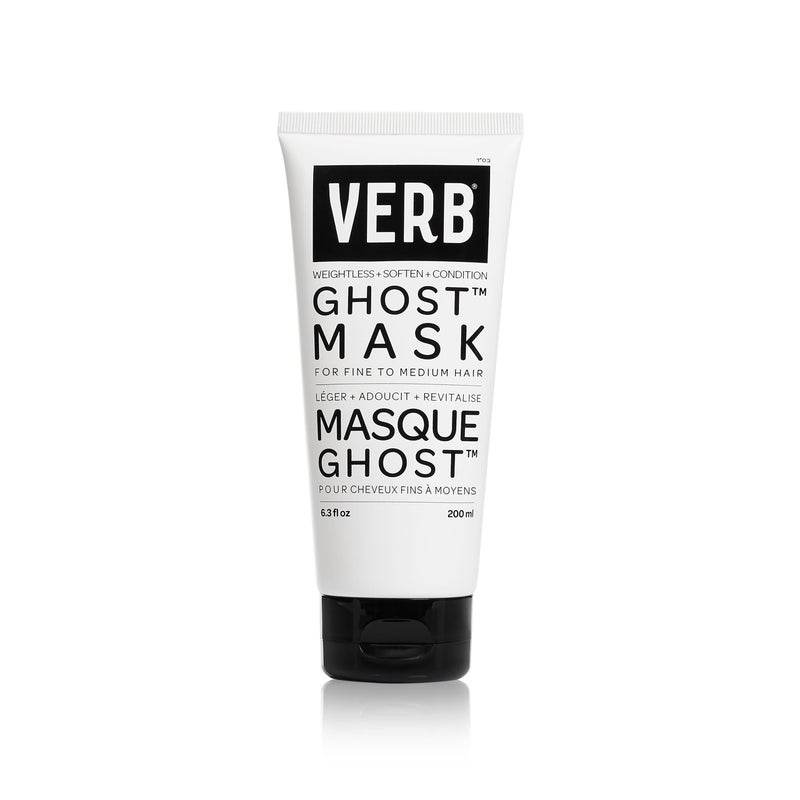 VERB Ghost Hair Mask, 6.3 fl oz - Deep Conditioning Hair Treatment â€“ Infused with Moringa Oil â€“ Defrizzes + Promotes Shine- Vegan, No Parabens or Harmful Sulfates - Image 1