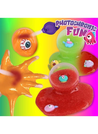 DIY Slime Kit for Kids,Fluffy Slime Making Kit Toys for Girls -Non-Sticky & Scented to Craft Butter Slime(monster themes) - view 5