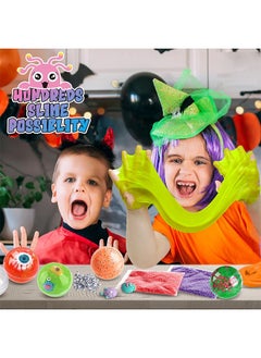 Beauenty DIY Slime Kit for Kids,Fluffy Slime Making Kit Toys for Girls -Non-Sticky & Scented to Craft Butter Slime(monster themes)  - Image 4