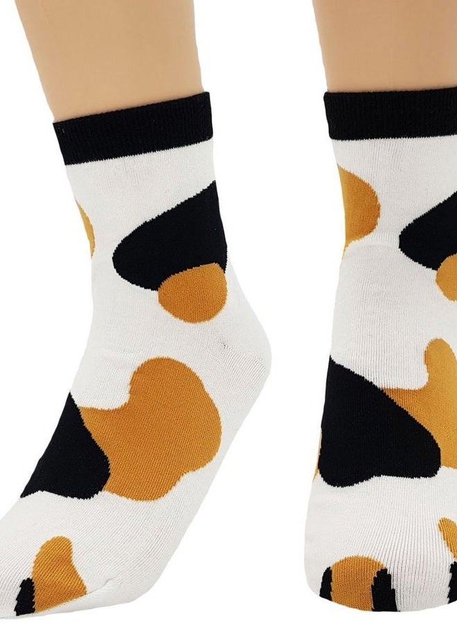 JJMax Women's Sweet Animal Socks Set with Thick Eared Cuffs One Size Fits All , Original Cat Set, One Size - Image 5