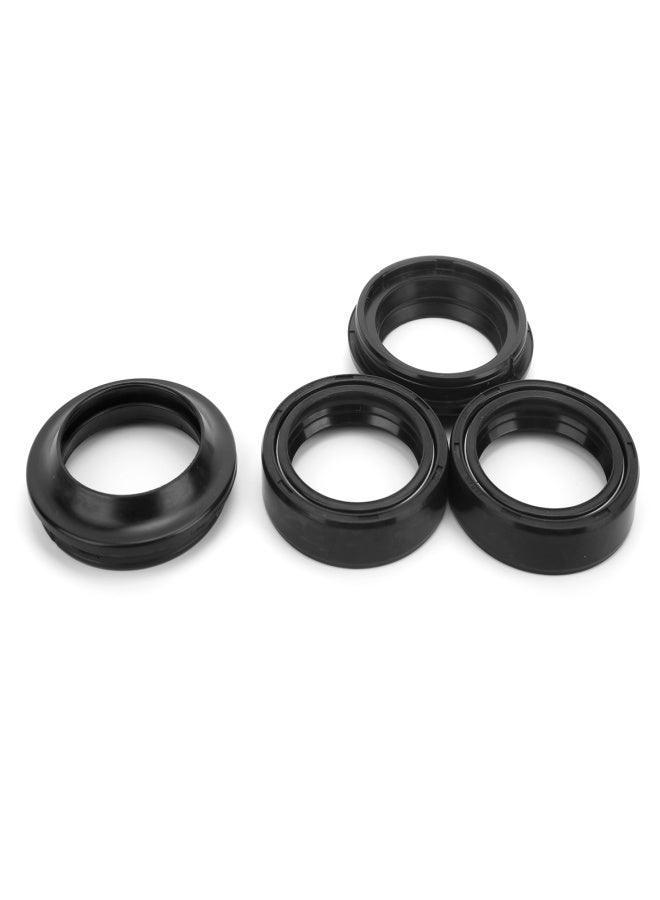 4Pcs Oil Seal Front Fork Damper Absorber Rubber Dust Cover Fit for CBR250 CBR 19 NC 22 VT250 GZ150‑A CQR 250 - Image 3