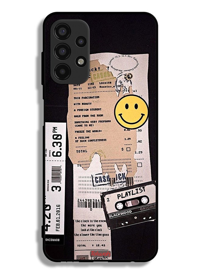 Tolwak Samsung Galaxy A13 4G Protective Case Cover Playlist Sticker - Image 1
