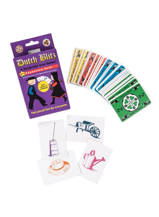 Dutch Blitz : Purple Expansion Pack - Use Alone Or w/Original Deck to Play w/ 2-4 Players, 4 New Card Colors, Fast Paced Fun, Card Game, Ages 8+ - Image 2