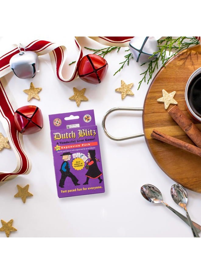 Dutch Blitz : Purple Expansion Pack - Use Alone Or w/Original Deck to Play w/ 2-4 Players, 4 New Card Colors, Fast Paced Fun, Card Game, Ages 8+ - Image 5