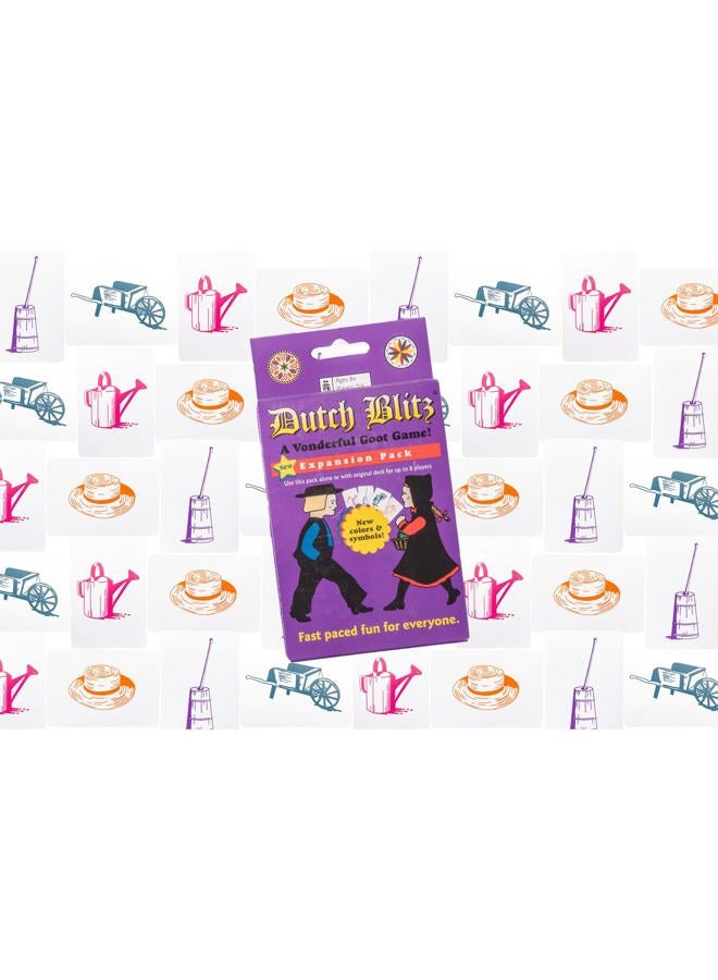 Dutch Blitz : Purple Expansion Pack - Use Alone Or w/Original Deck to Play w/ 2-4 Players, 4 New Card Colors, Fast Paced Fun, Card Game, Ages 8+ - Image 4