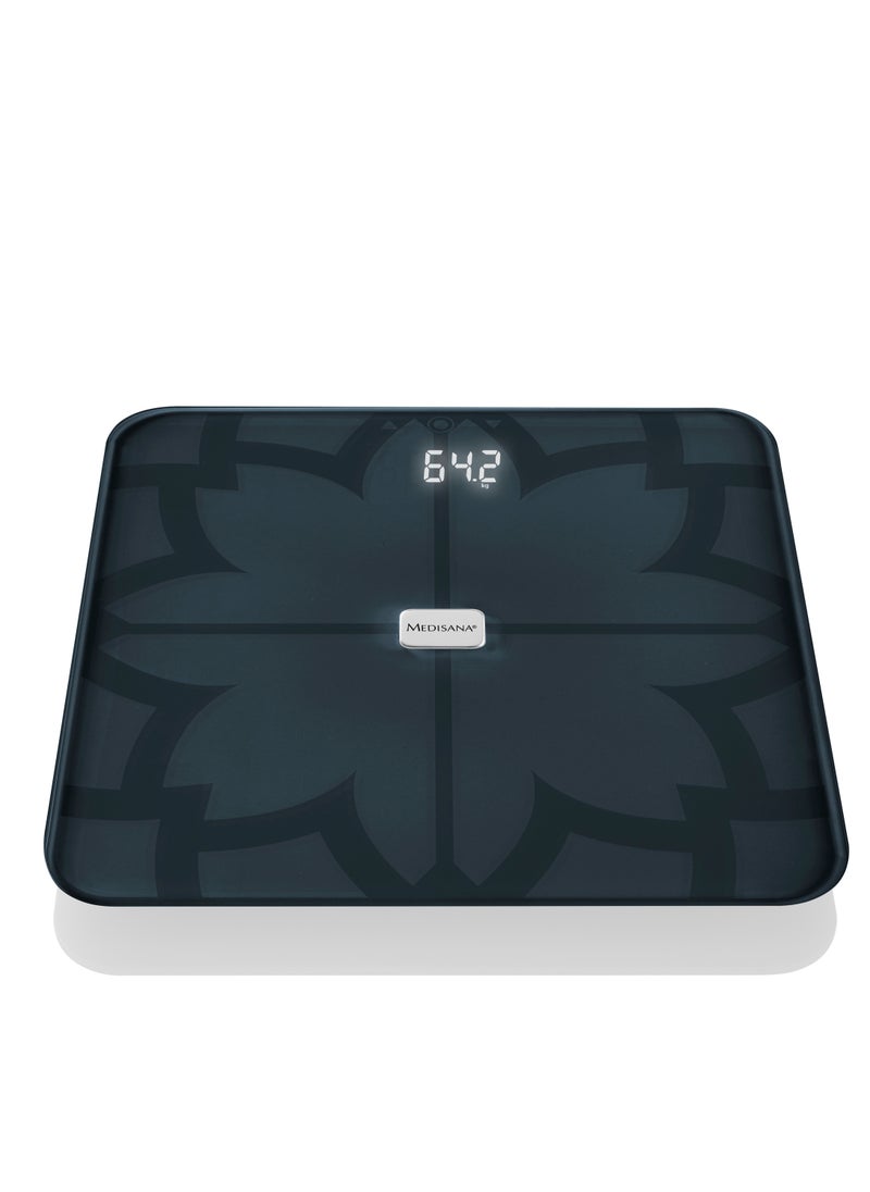 medisana BS 450 connect digital body analysis scale 180 kg / 396 lbs black personal scale for measuring body fat body water muscle mass and bone weight body fat scale with body analysis app - pzsku/Z7CC73C0019F169AA5F1BZ/45/_/1678188699/b5344c98-c472-40aa-8644-66a48ae5d7bf