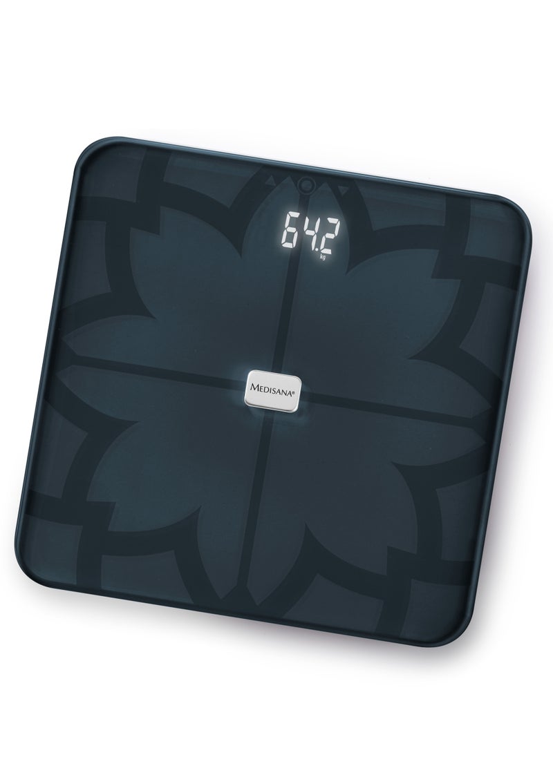 medisana BS 450 connect digital body analysis scale 180 kg / 396 lbs black personal scale for measuring body fat body water muscle mass and bone weight body fat scale with body analysis app - pzsku/Z7CC73C0019F169AA5F1BZ/45/_/1678188700/dd661648-7bc4-4765-b117-a09dcb46aa82