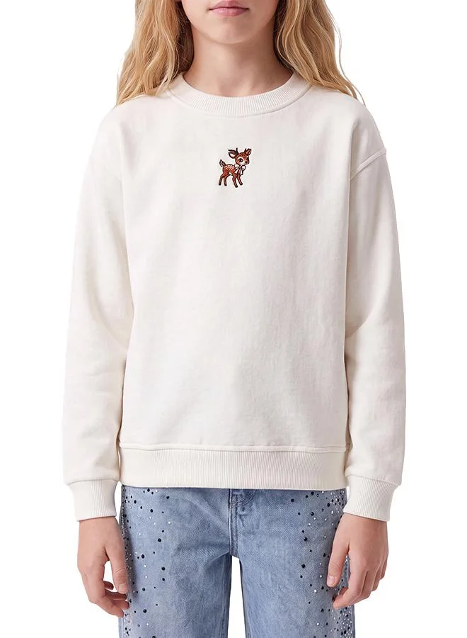 كوتون Long Sleeve Sweatshirt