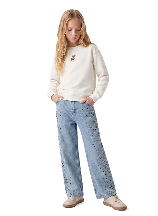 كوتون Long Sleeve Sweatshirt