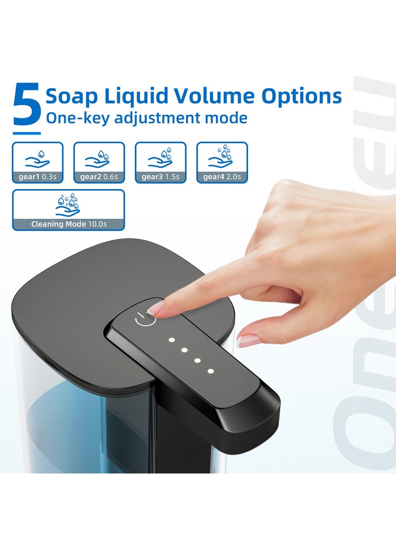Automatic Liquid Soap Dispenser, Touchless Hand Soap Dispenser IPX5 Waterproof Wall Amounted Hand Wash Dispenser For Kitchen Bathroom - Image 5