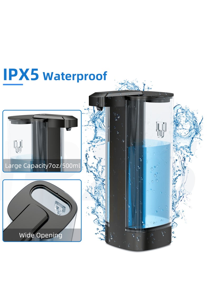 Automatic Liquid Soap Dispenser, Touchless Hand Soap Dispenser IPX5 Waterproof Wall Amounted Hand Wash Dispenser For Kitchen Bathroom - Image 4