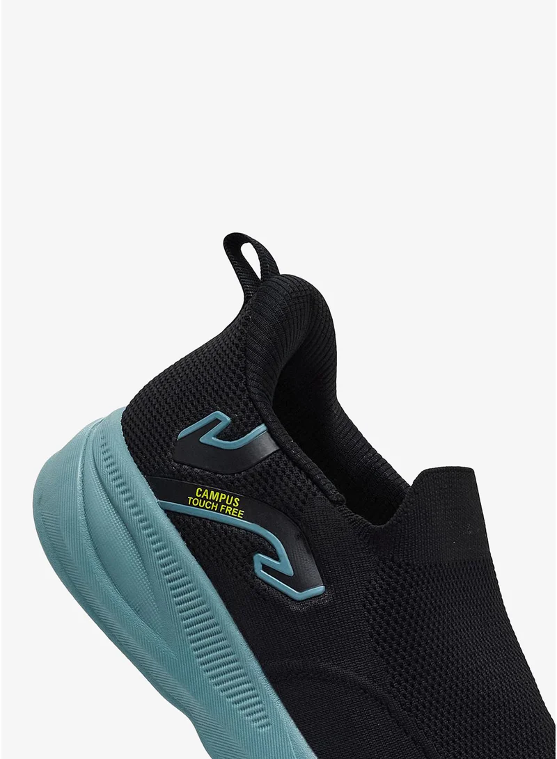 Campus Black Men Airo Campus Nitrofly Slip-On Walking Shoes-Black for Men | Best Price UAE