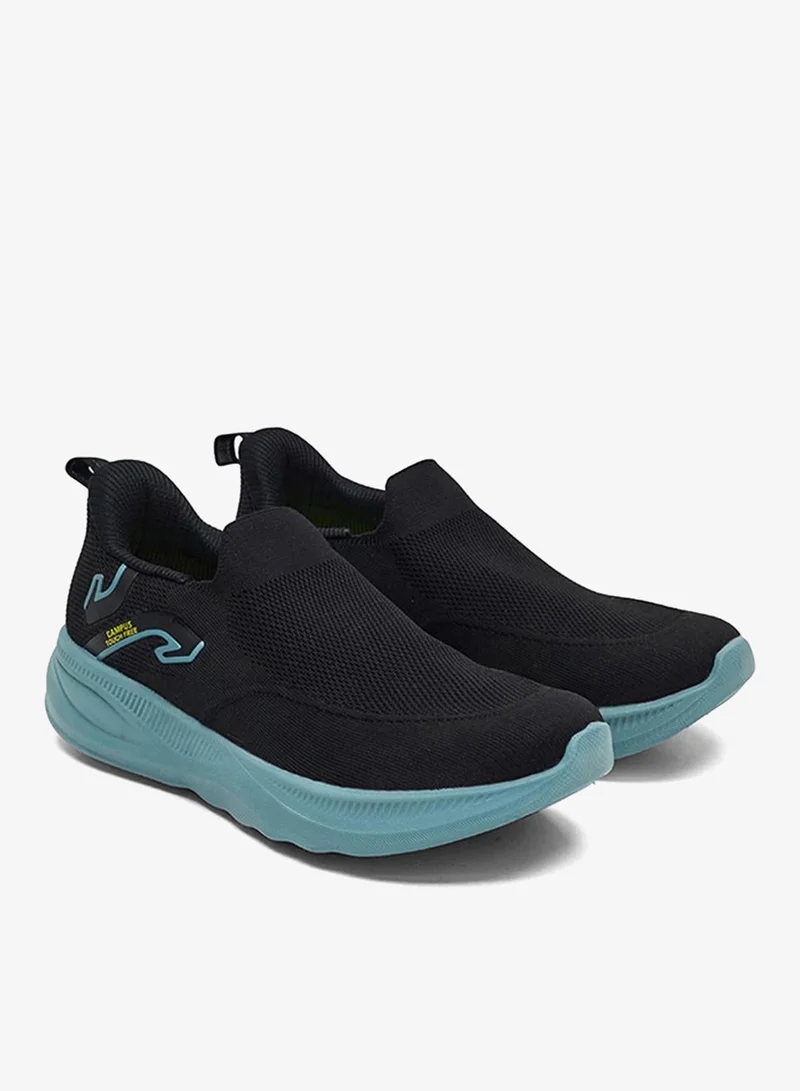 Campus Black Men Airo Campus Nitrofly Slip-On Walking Shoes-Black for Men | Best Price UAE