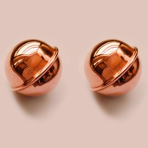 Vintageware® Ayurvedic Copper Ball for Water Purification – 100% Pure Copper, Small Round Design, Pack of 2 - Image 1