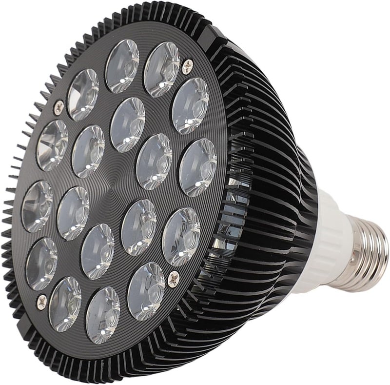Pssopp 18W LED Aquarium Light, Aluminum Alloy Full Spectrum Plant Grow Lamp with Blue White Red Green for Freshwater Saltwater Tanks - Image 1