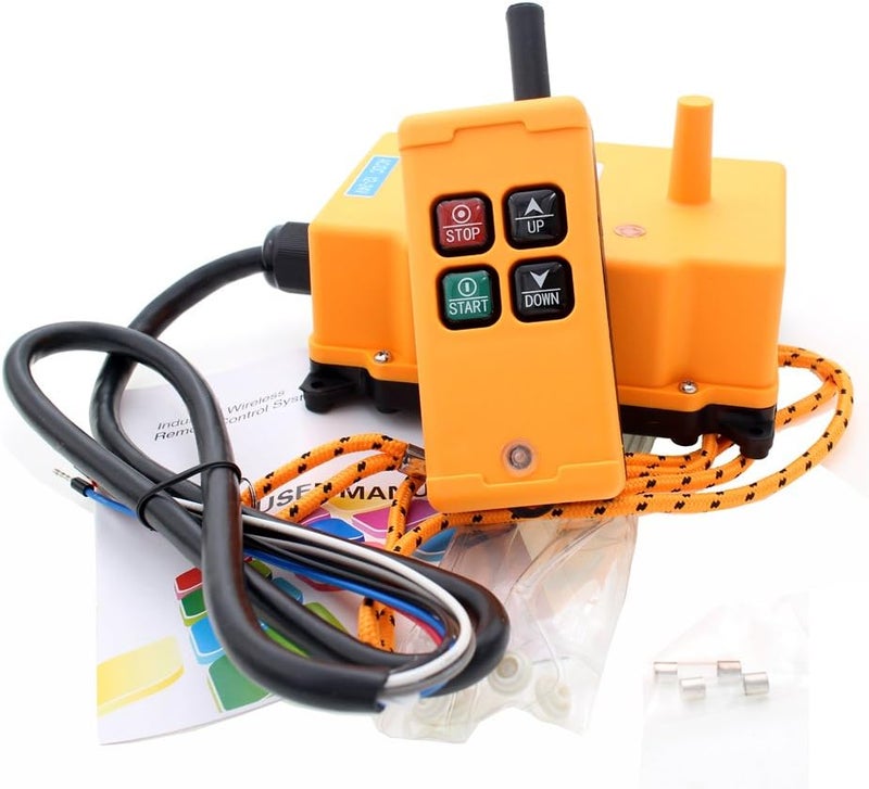 creatorele 4 Key Crane Industrial Remote Control Wireless Transmitter Push Button Switch (AC/DC12-24V) - Image 1
