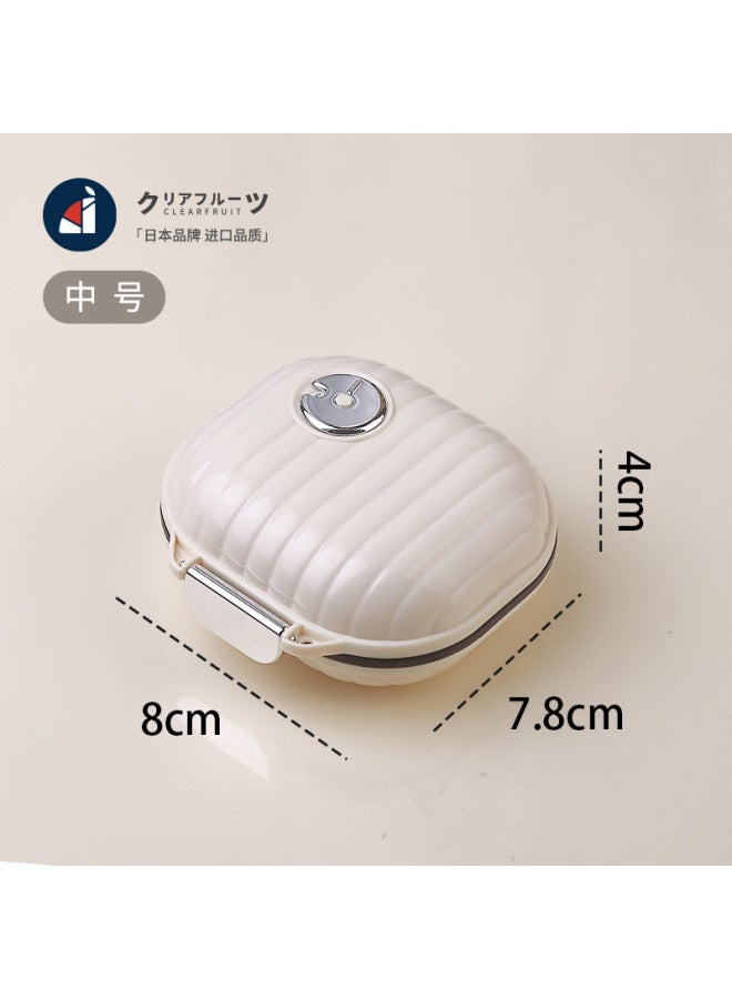 Portable elry Box Earrings Ring Travel Korean Style Antioxidant Small Ring Earrings elry Box elry Storage Box