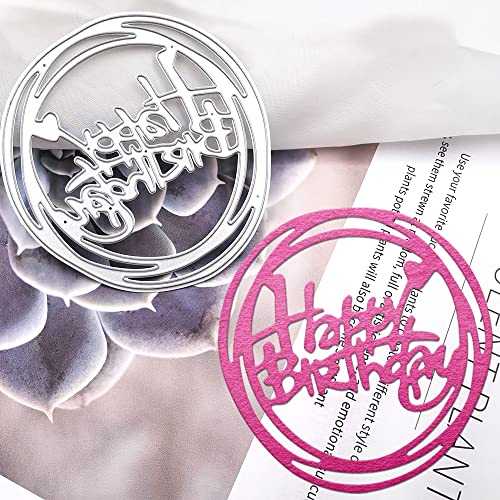 FineGood 4 Set Die Cuts: Happy Birthday, FineGood Card Making Die Stencils for Scrapbooking - Image 5