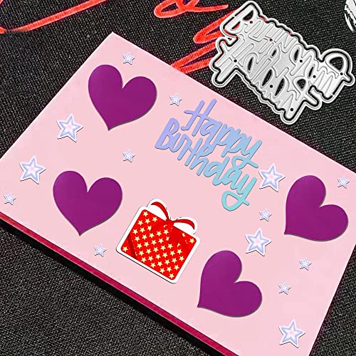 FineGood 4 Set Die Cuts: Happy Birthday, FineGood Card Making Die Stencils for Scrapbooking - Image 4