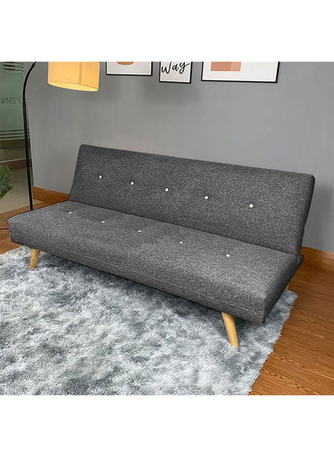 إن - هاوس أيمار | أريكه سرير 2 في 1 من الكتان 30x178x109 cm- رمادي غامق  - Image 1