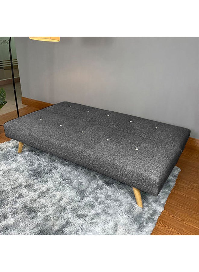 إن - هاوس أيمار | أريكه سرير 2 في 1 من الكتان 30x178x109 cm- رمادي غامق  - Image 2