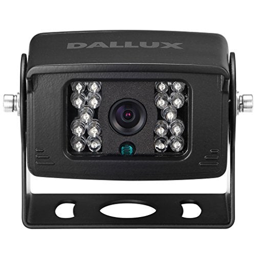 DALLUX Bus Truck Vehicle Backup Cameras Wide View Angle cab cam Rearview Reverse Waterproof Night Vision 4 PIN Cam for Travel Trailer/Pickup/Van/RV Camper/Motor Home (12V,package not include extension cable) - Image 4