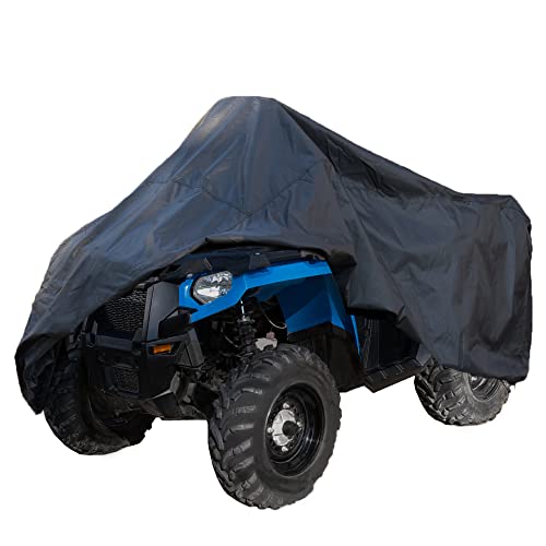 Dowco Guardian 26043-01 Indoor/Outdoor Water Resistant Reflective ATV Cover: Black, Universal Sport - Image 3
