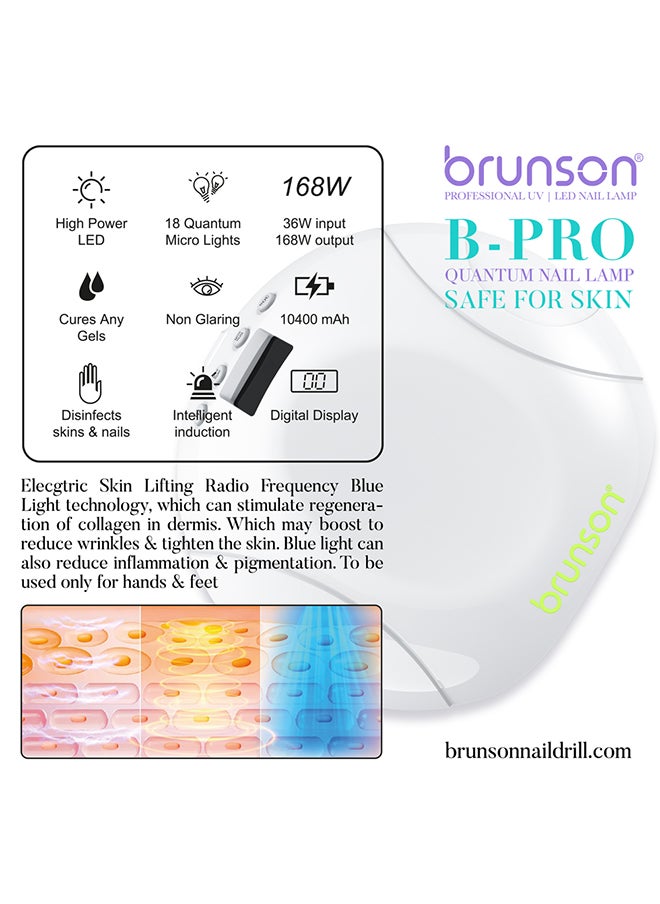 brunson - Plugin B- Pro Quantum Uv Led Nail Lamp Bpcuvt - Image 1
