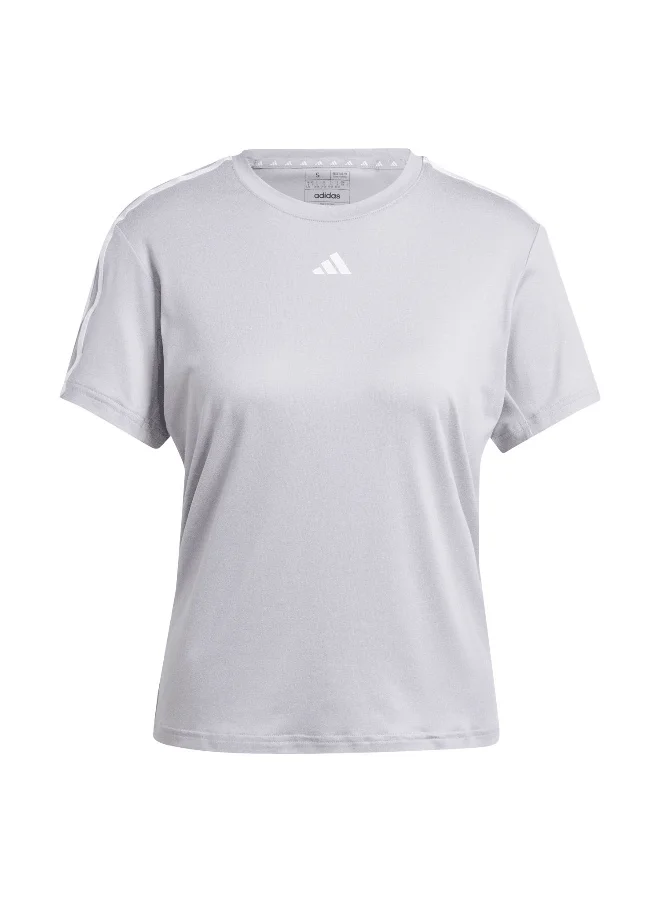 Adidas adidas Tr-Es 3S T Grey Training T-Shirts 2XS