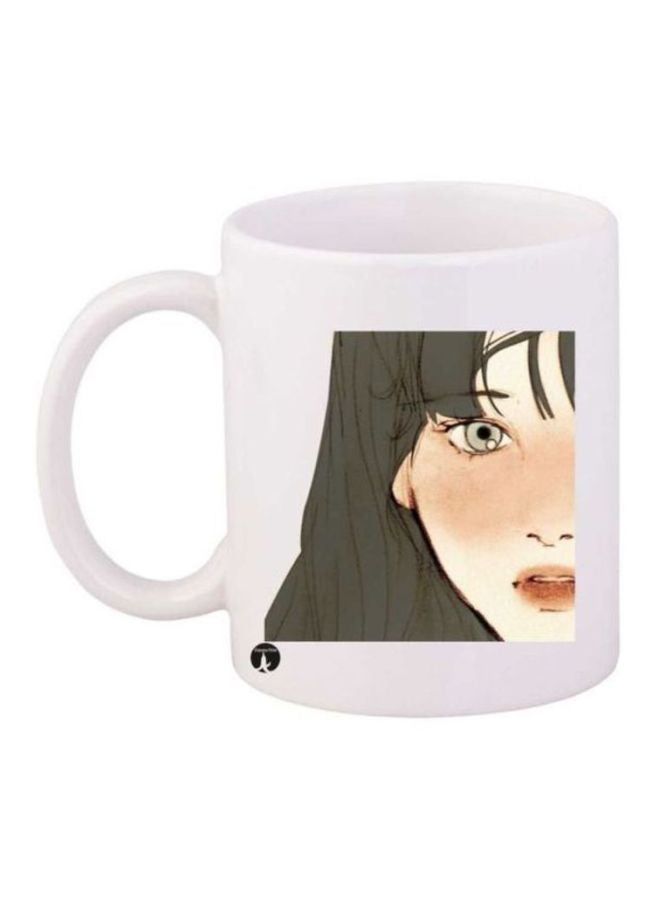 RKN Printed Coffee Mug White/Grey/Beige - Image 2