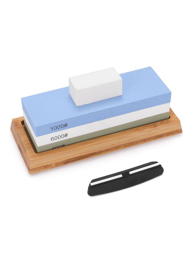 NIBEMINENT Professional Whetstone Cut Sharpening Stone Multicolour 23.00X9.50X10.50cm - Image 1