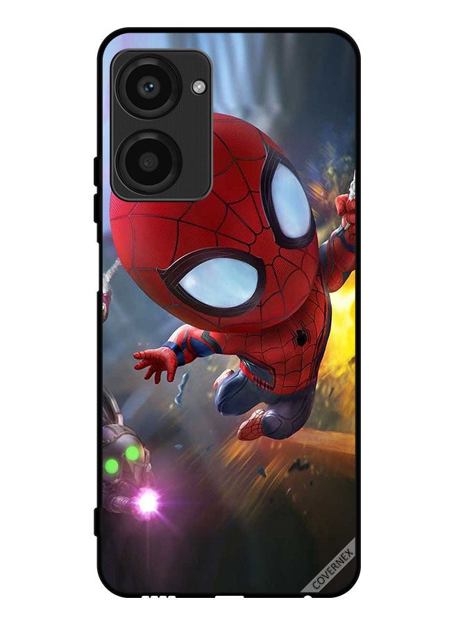 Covernex Protective Case Cover For Realme 10 Pro Spiderman In Action - Image 1