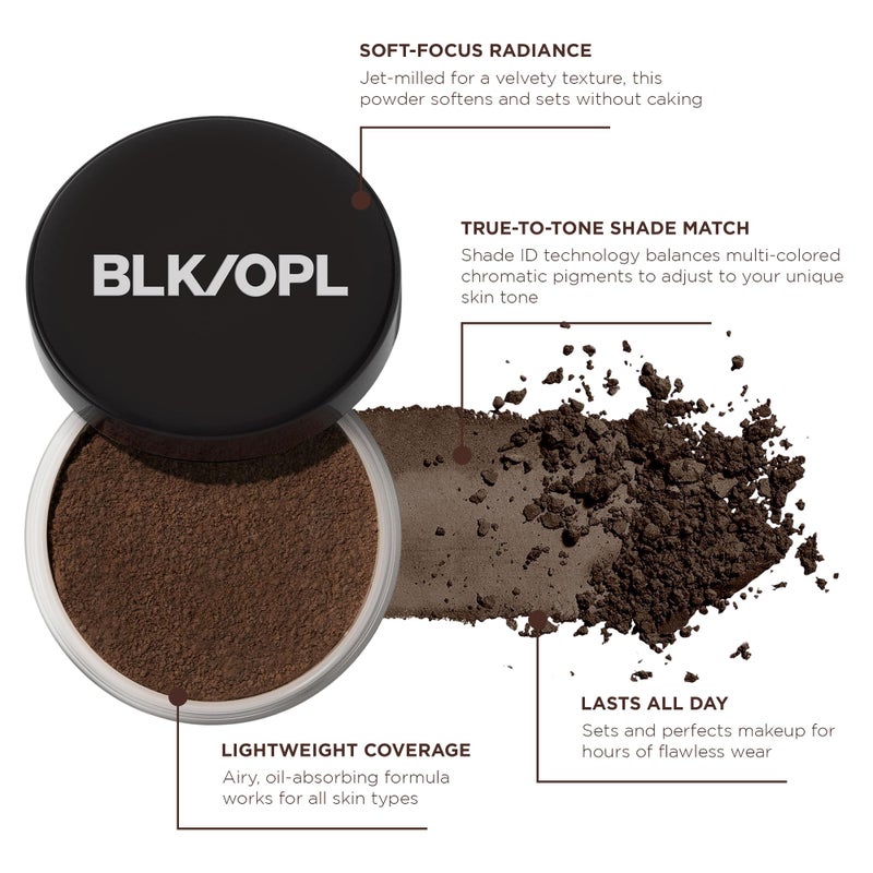 Black Opal BLK/OPL TRUE COLOR Soft Velvet Finishing Powder, Deep â€” hypoallergenic, paraben-free, and cruelty-free - Image 2