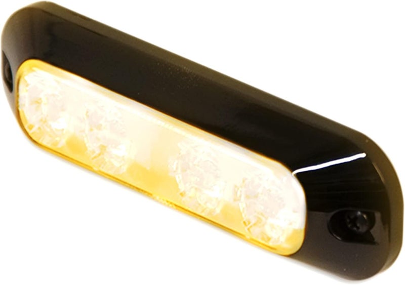 ECCO ED3704A Directional,4 LED,Surface Mount, 12-24VDC,Amber - Image 2